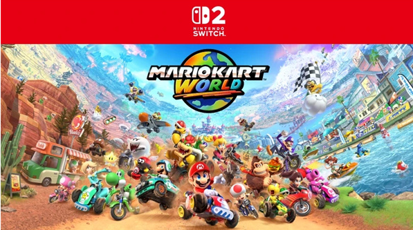 馬力歐賽車世界日本銷量破百萬 Switch2強勢起跑